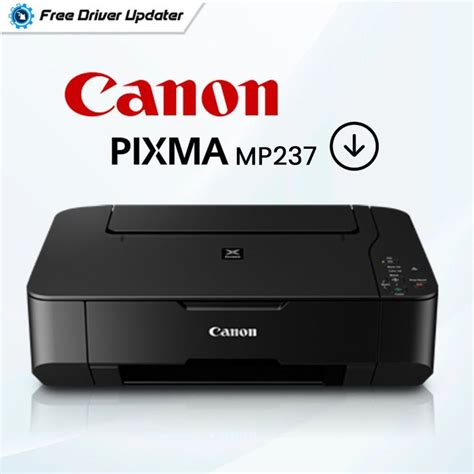 Canon Pixma Mp237 Driver Download And Update For Windows 1011