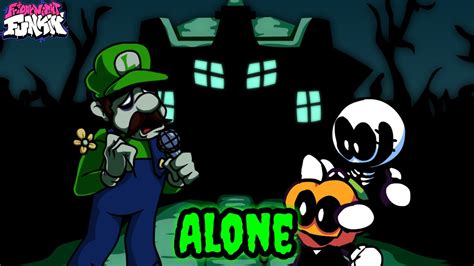 Spooky Kids Plays Luigi Mansion Friday Night Funkin Alone But Skid And