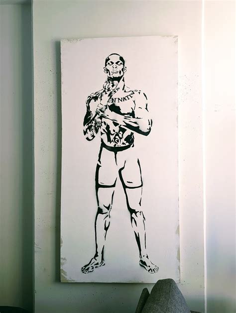 Israel Adesanya, Stylebender, UFC Extra Large Street Art Canvas - Etsy