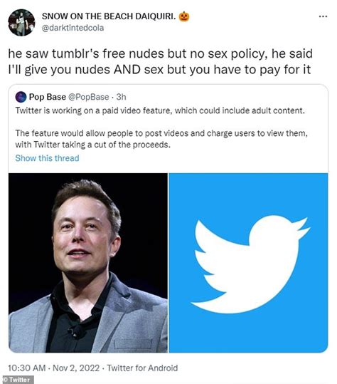 Tumblr Lifts Its Four Year Ban On Nudity Just Before News That Elon