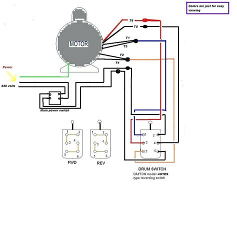 Electric Motor Wiring Diagram 110 To 220 Motor Wiring Diagra