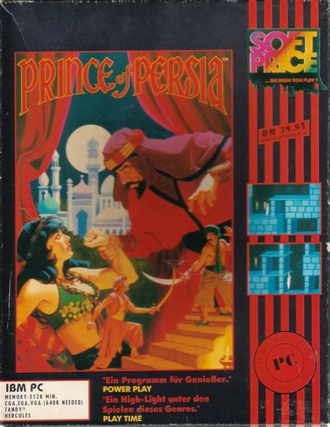 Prince Of Persia Cover Or Packaging Material Mobygames