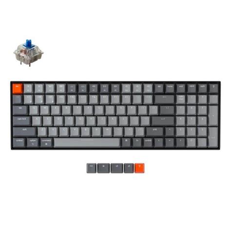 Keychron K4 Hot Swappable Wireless Mechanical Keyboard Version 2 WHITE Backlight PLASTIC Frame