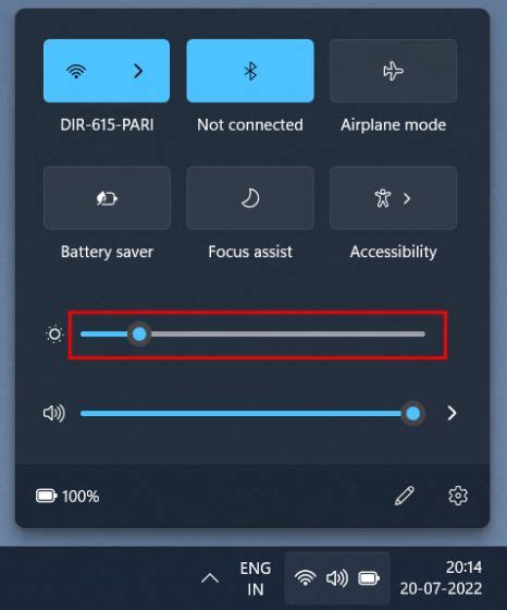 How To Change Brightness In Windows 11 2022 Beebom