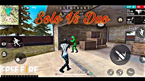 🔥 Freefire Solo Vs Duo Game Play 🔥 Ii Garena Free Fire Ll Omega Live Ll