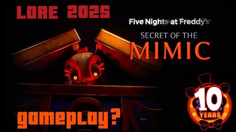Five Nights At Freddy's Secrets of The Mimic Teoria,Lore,Gameplay ...