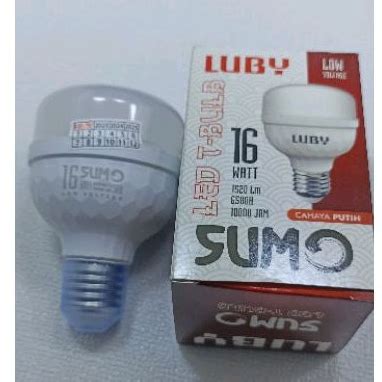 Jual Led T Jumbo Watt Luby Capsule Bohlam Kapsul Sni Putih Shopee