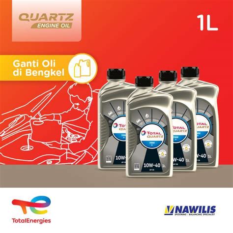 Promo Totalenergies Ganti Oli Di Bengkel Quartz W Sn Cf L