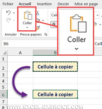 Copier Coller Dans Excel