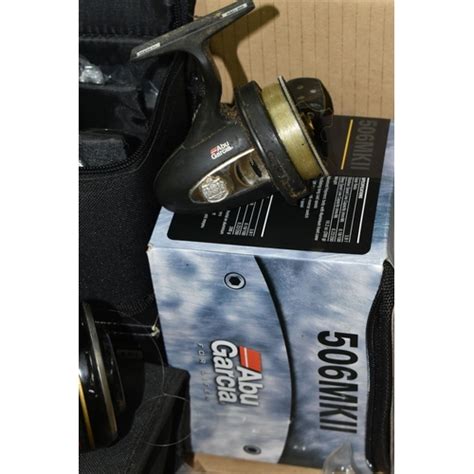 Abu Garcia Closed Face Fishing Reels Comprising Four Mkii Reels