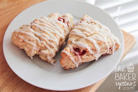 Strawberry Lemonade Scones The Baker Upstairs