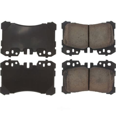 Frt Super Prem Ceramic Brake Pads Centric Parts 105 12820 EBay