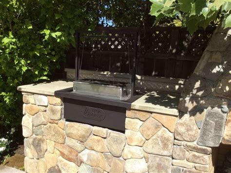 Santa Maria Argentine Grills Installed In Island Images Jd