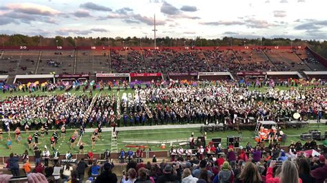 Band Day 2017 Umass Minuteman Marching Band Halftime 2 Of 4 Youtube