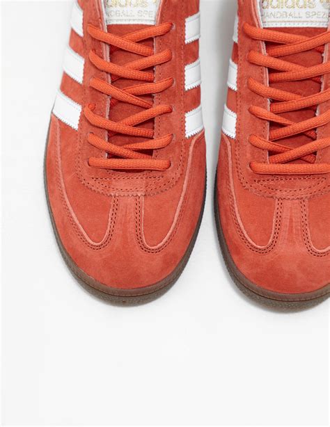 Adidas Originals Suede Mens Handball Spezial Orange For Men Lyst