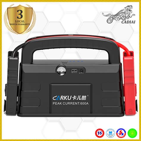 Carku Car Jumper Power Bank Jump Starter 12v Jump Starter For Car 1300a