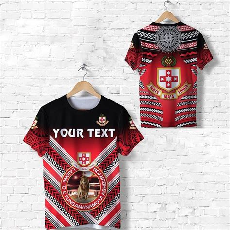 Aio Pride Custom Text Kolisi Tonga T Shirt Mate Ma A Tonga Creative St