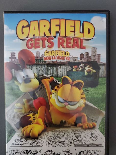 Garfield Gets Real DVD | Mercari | Movies for sale, Garfield, Movie genres