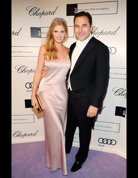 Photo Lara Stone Et David Walliams Lors Du E White Tie And Tiara