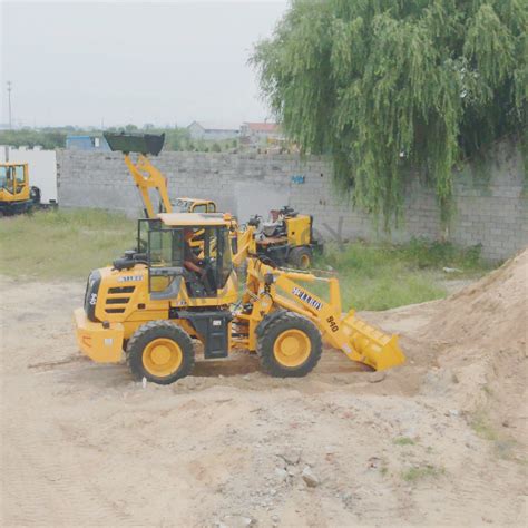 Mm Compact Articulated Wheel Loader Cycle Time Less Than S Front