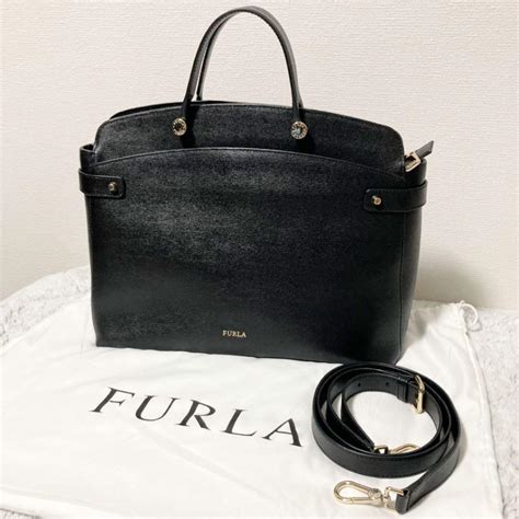 41％割引ブラック系【現金特価】 Furla フルラ ハンドバッグ ビジネスバッグ ショルダーストラップ付き ビジネスバッグ バッグブラック系