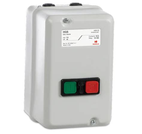 Model Name Number Hgs Single Phase Havells Dol Starter Voltage