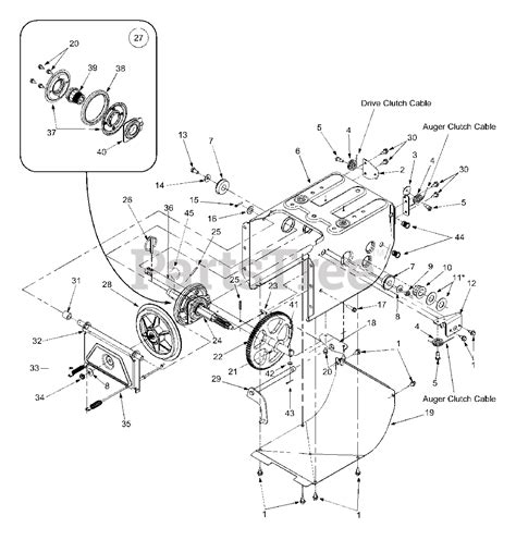 Troy-bilt Snowblower Parts Manual