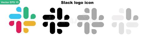 High Resolution Slack Logo Icon. Vector EPS 10. Transparent Available ...