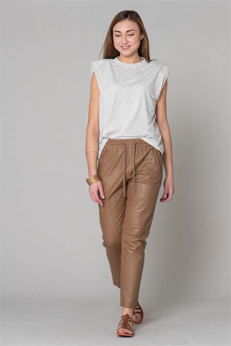 Pantalon Femme Oakwood Gift Cafe Cuir City