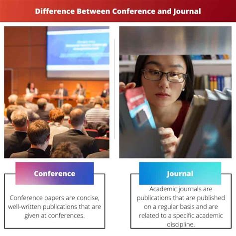 Conference Vs Journal Difference And Comparison