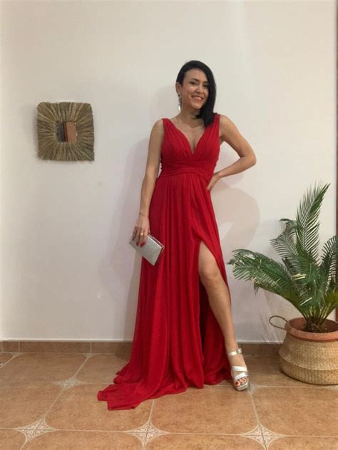 Vestido Laila Rojo Modas Ohara