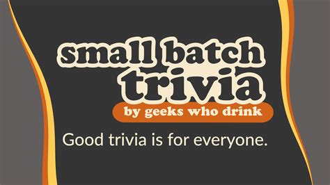 Small Batch Trivia Bluebarncidery