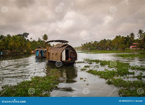 Kerala Boat House stock image. Image of backwaters, kerala - 98353213