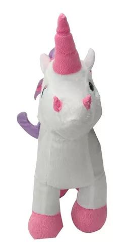 Peluche Unicornio Unic Rnio Bichinhos Carinho Rosa Mercadolibre