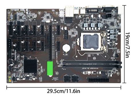 Ranura Para Tarjeta Gr Fica B Btc Miner Placa Pci E X Cuotas