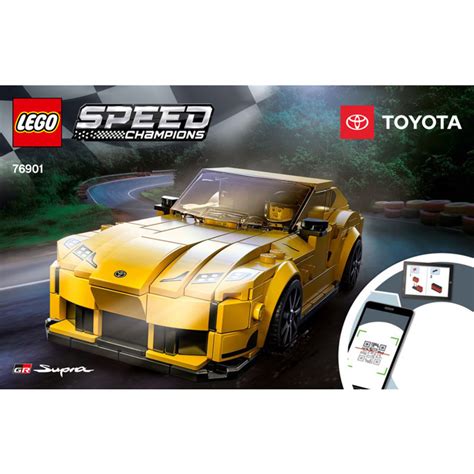 LEGO Toyota GR Supra Set 76901 Instructions | Saviory Bricks