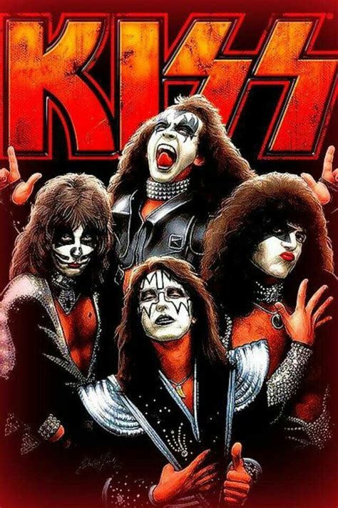 Pin By Pat On KISS Band Posters Kiss Artwork Rock N Roll Art