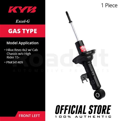 Kyb Excel G Gas Shock Absorbers For Toyota Hilux Revo X W Cab