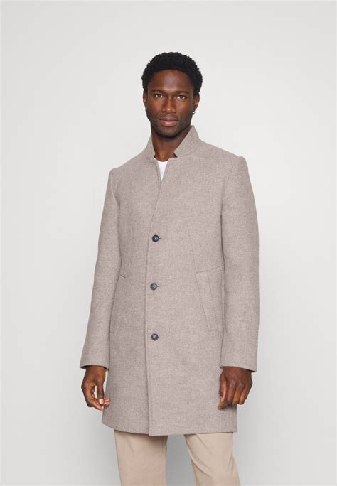 TOM TAILOR DENIM Classic coat - light brown melange/beige - Zalando.ie