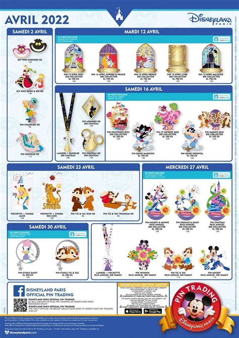 Disneyland Paris April Pin Releases Disney Pins Blog