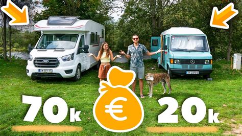 👉50000€ Separan Estas Dos Camper 😳 ¿qué Las Diferencia 💶 Autocaravana O Furgoneta ¿quÉ Es