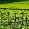 Woodside Decorative Garden Border Lawn Edging Steel Fence Pack