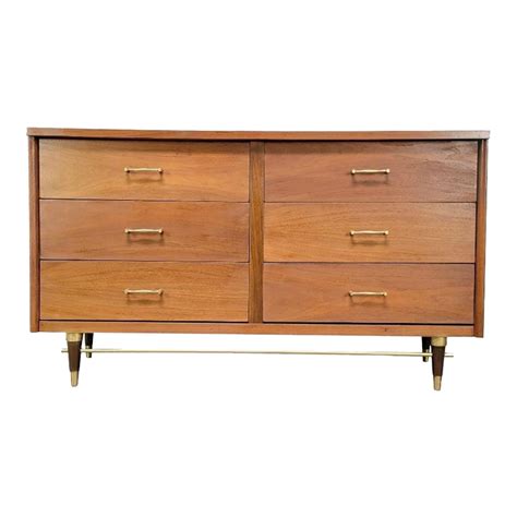 1960s Mid Century Bassett Dresser Chairish