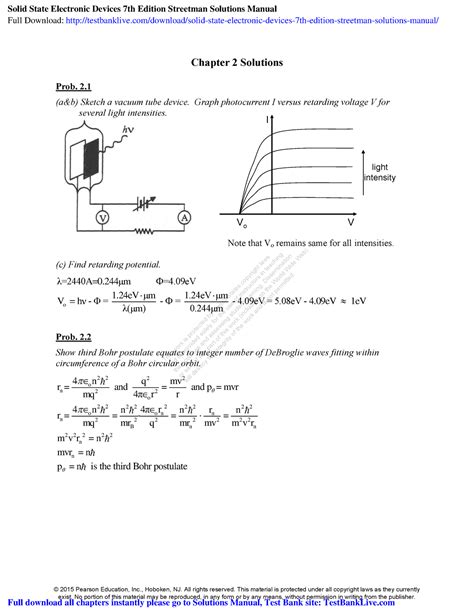 Solid State Electronic Devices 7th Solution Chapter 2 Chapter 2