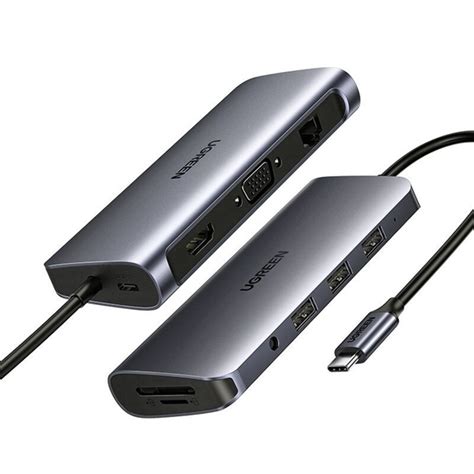 Adaptador Multiportas Usb C Ugreen Em Cinza Espacial Leroy Merlin