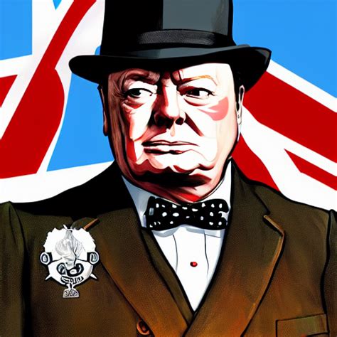 Krea Ai Winston Churchill In Gta V Cover Art By Stephen B