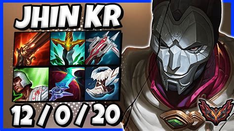 Jhin Adc Vs Zeri Korea Grandmaster Patch Season Youtube