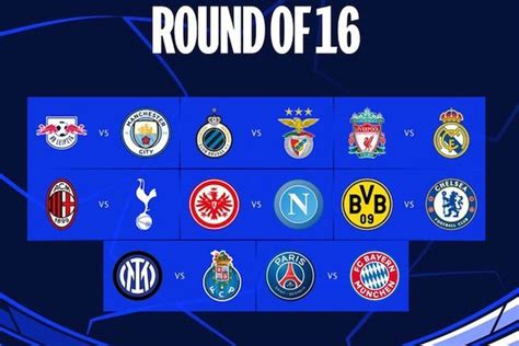 Jadwal Siaran Langsung 16 Besar Liga Champions Di Sctv Pekan Ini 15 16