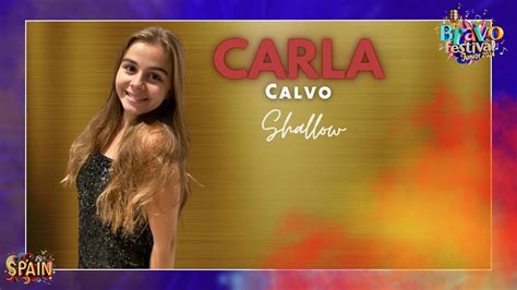 Carla Calvo Shallow YouTube