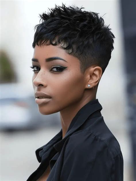 The Evolution Of Very Short Pixie Haircuts For Black Women In 2024